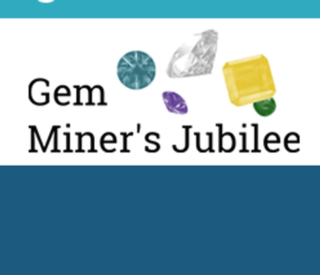 Gem Miner's Jubilee Gem, Jewelry, Bead, Mineral, Fossil & Craft Show