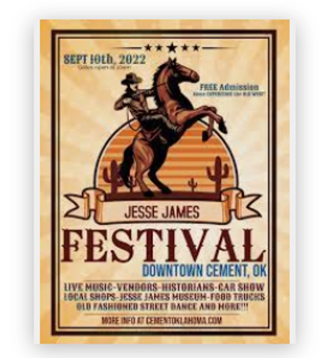 Jesse James Festival September 2024