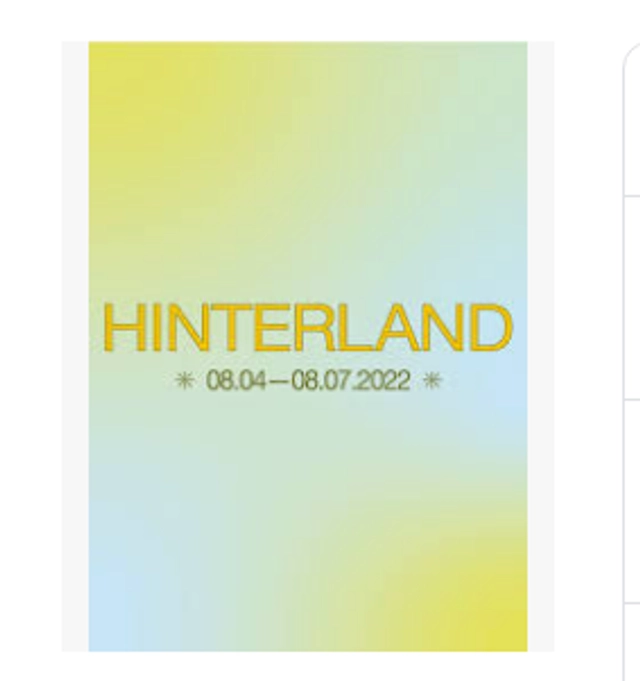 Hinterland Music Festival 2024