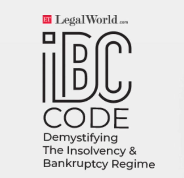 The Economic Times Legalworld 'IBC Code Virtual Confex'
