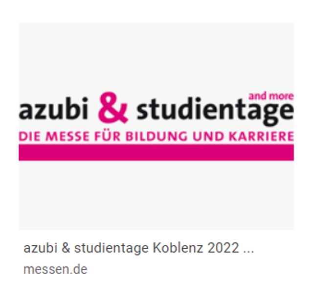 AZUBI- & STUDIENTAGE KOBLENZ