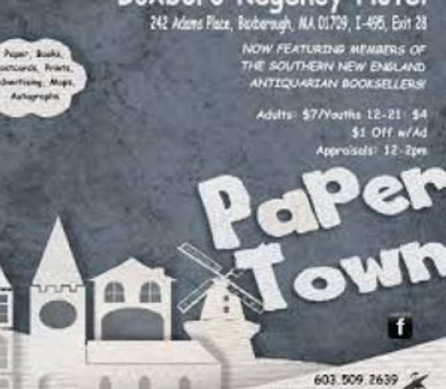 Paper Town - The Vintage Paper, Book & Advertising Show