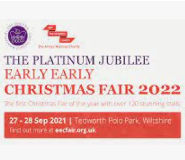 The Platinum Jubilee Early Early Christmas Fair 2025