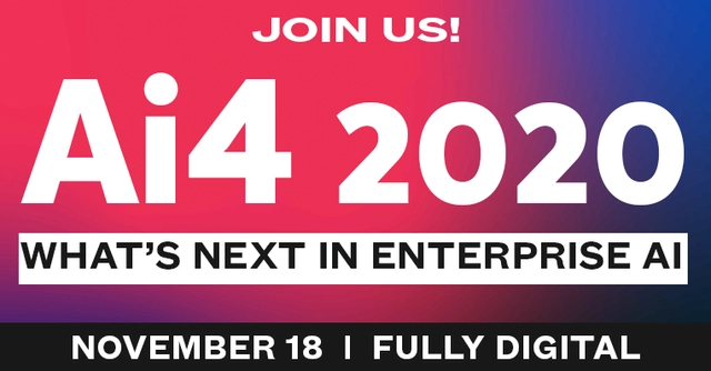 Ai4 2020 'What's Next in Enterprise AI' Summit