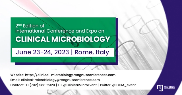 2ndEditionofInternationalConference and Expo on Clinical Microbiology