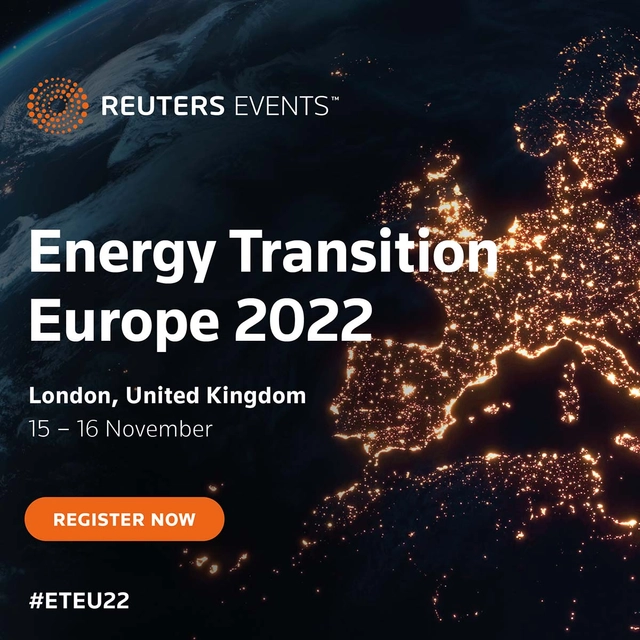 Reuters Events Energy Transition Europe 2022 2025