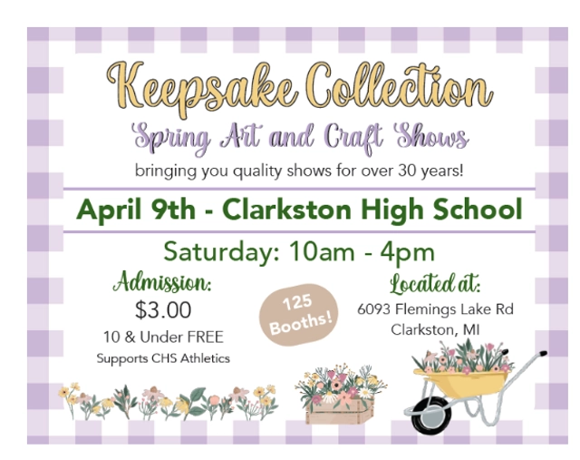 Keepsake Collection Art and Craft Show