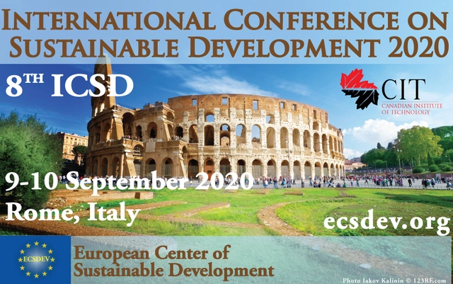 ICSD 2020 : 8th International Conference on Sustainable Development