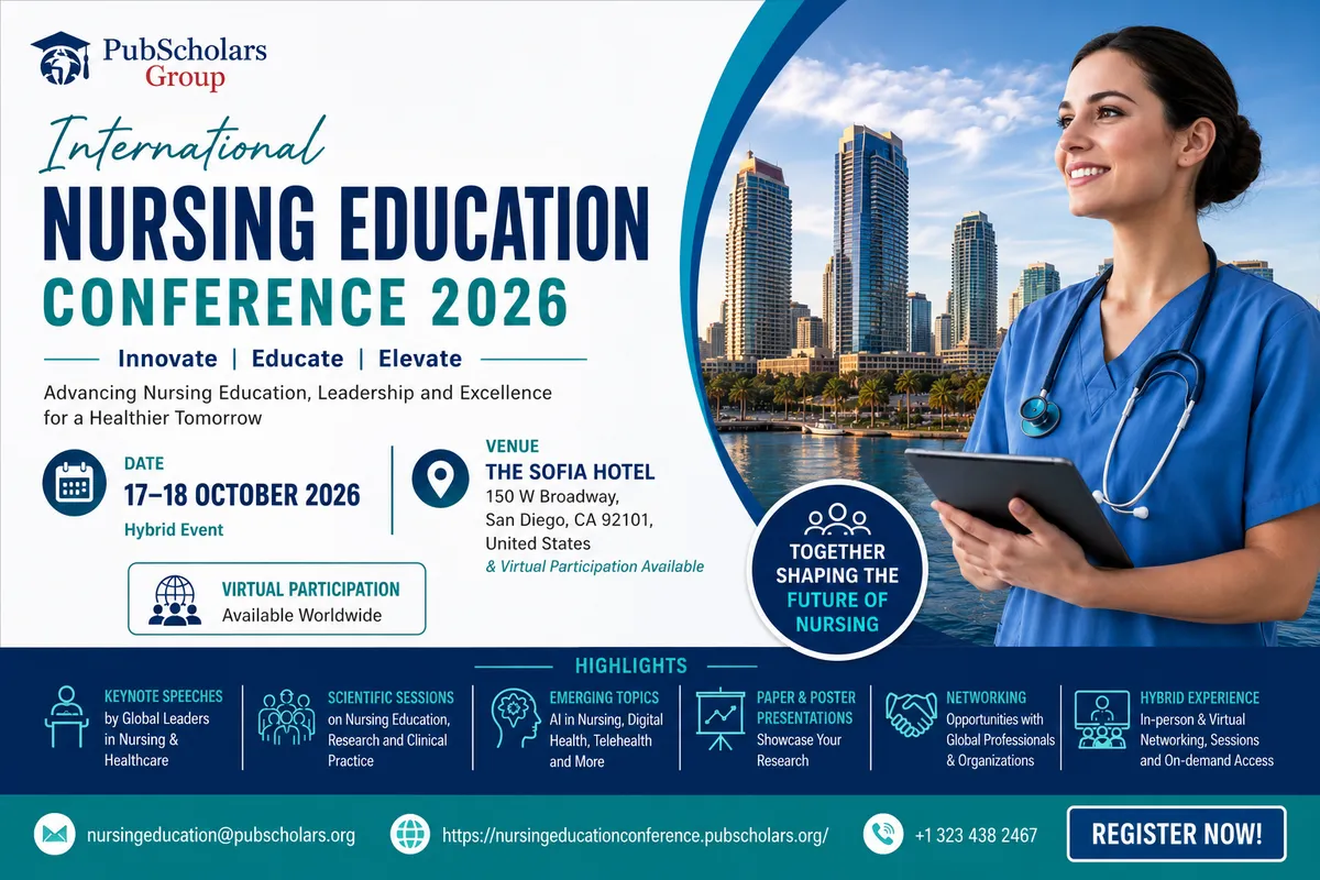 PubScholars Group – “International Nursing Education Conference 2026” 2026