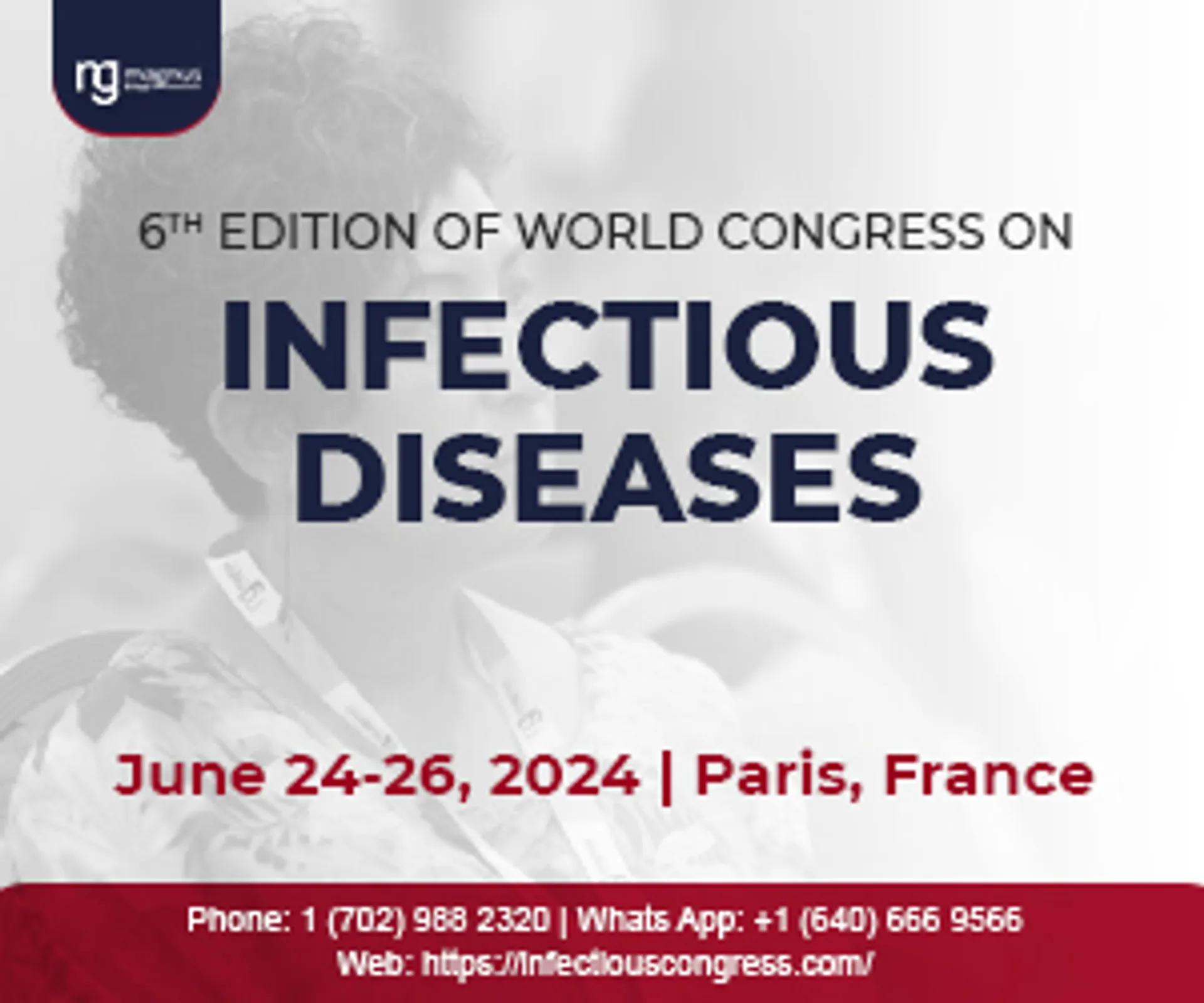 6th Edition of World Congress on Infectious Diseases juin 2024