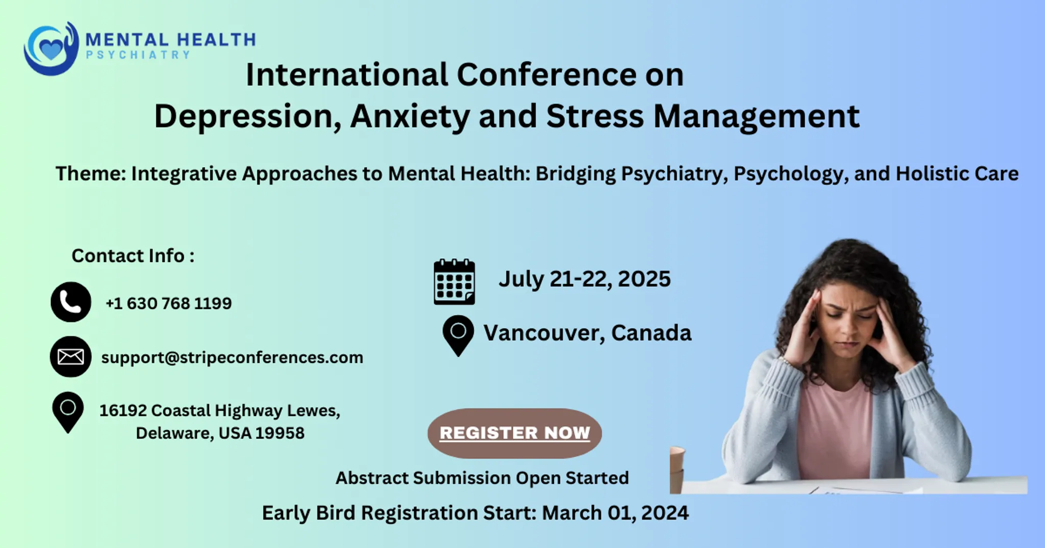 International Conference on Depression, Anxiety and Stress Management