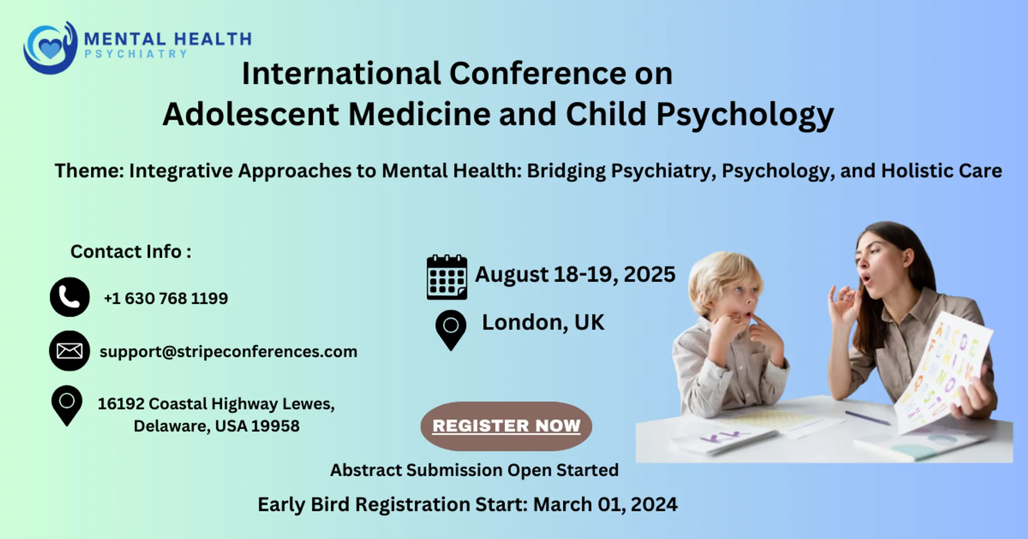 International Conference on Adolescent Medicine and Child Psychology