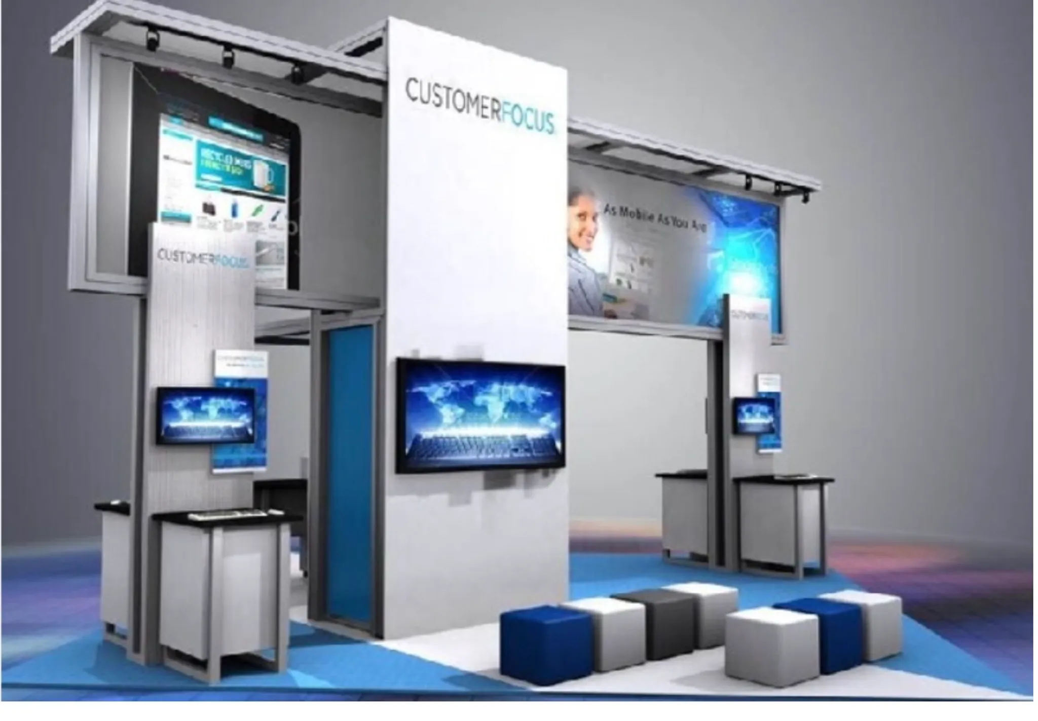 Radiant Exhibition Stand example