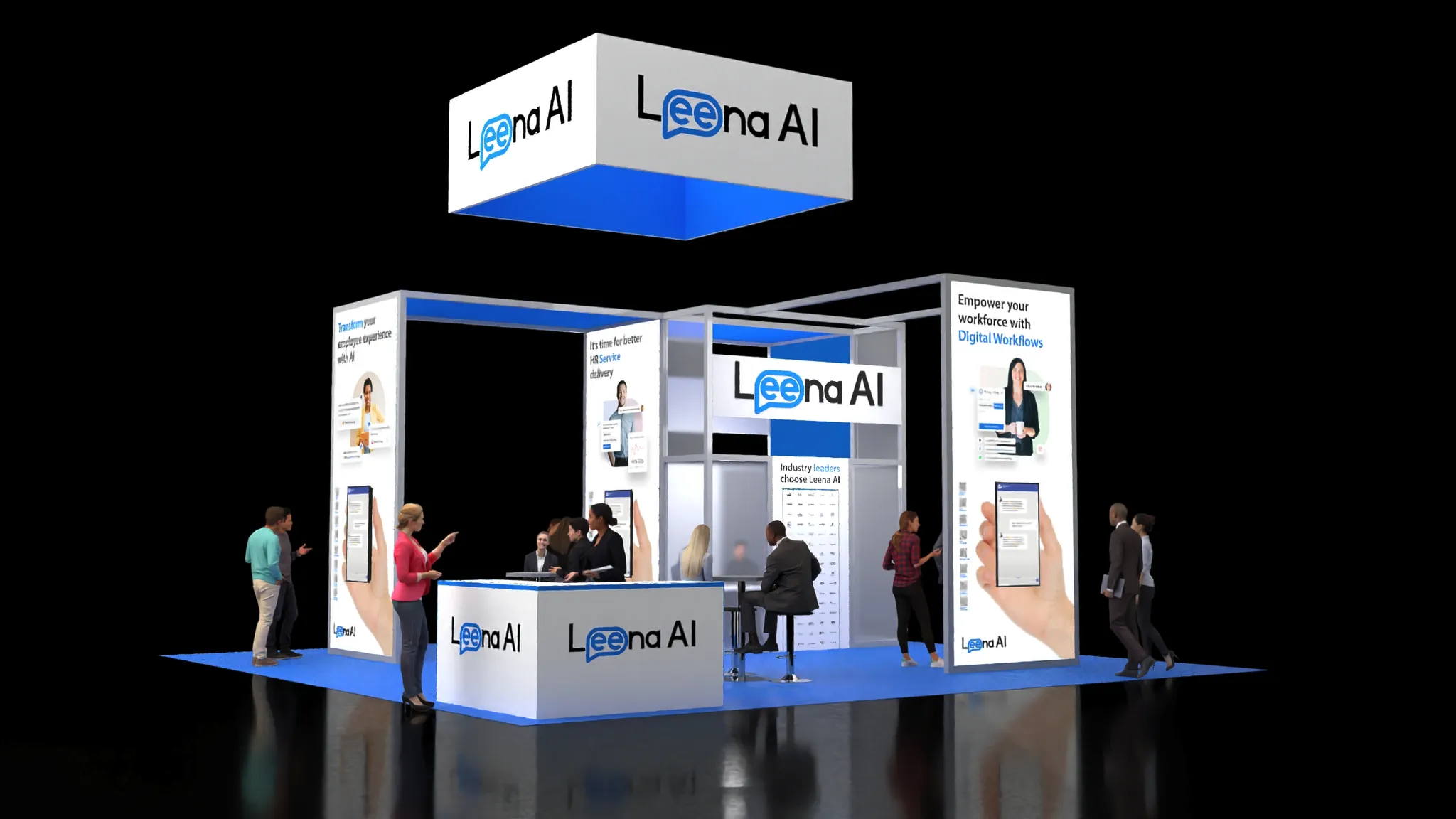 Branded Trade Show Booth