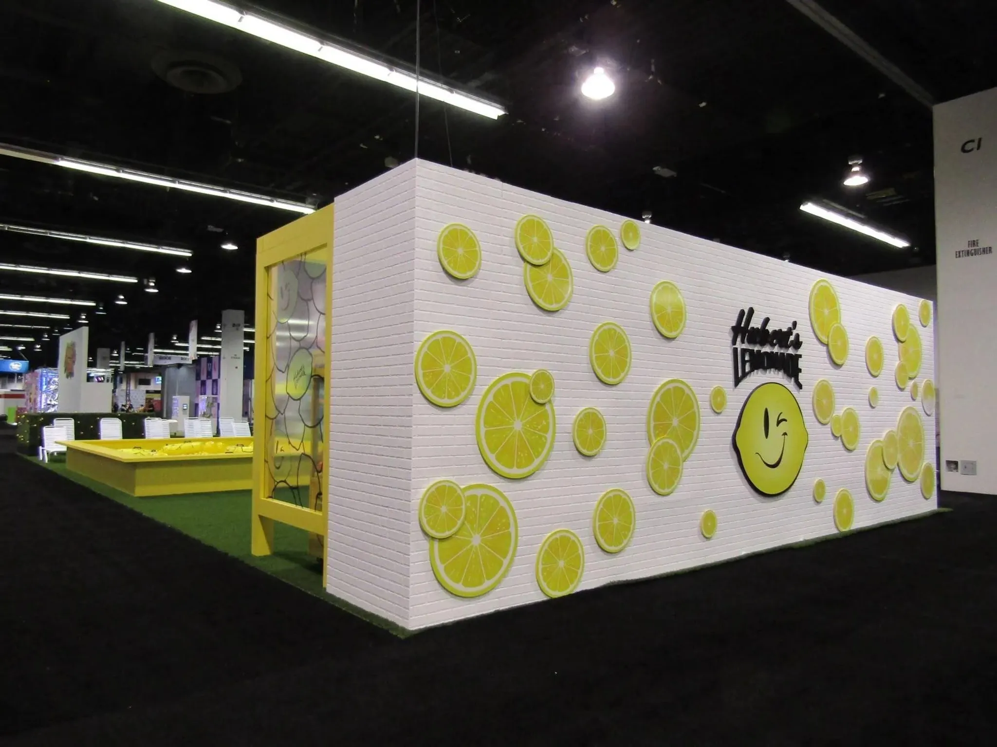 30x50 Island booth design by Exhibit Options