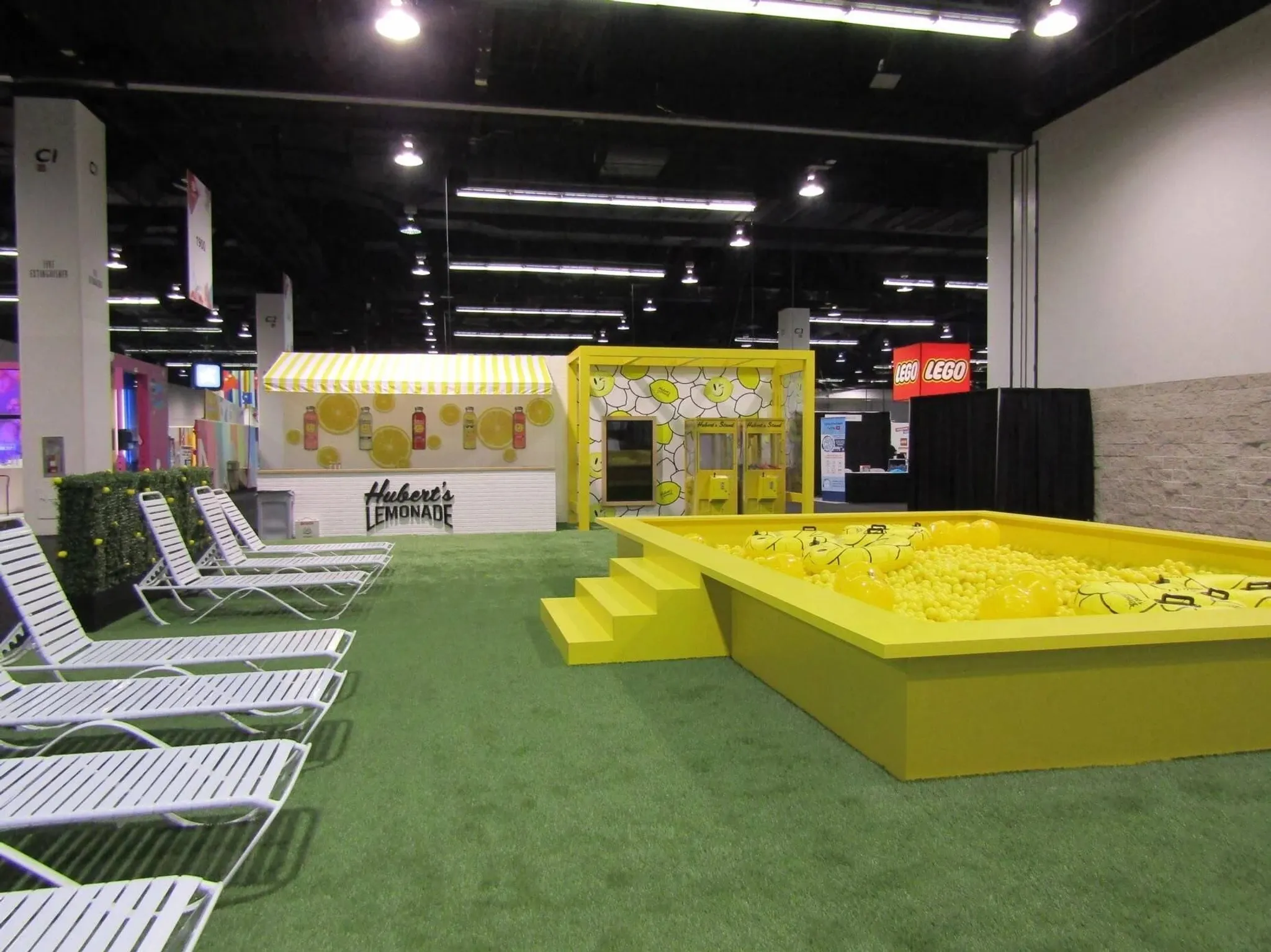 30x50 Island booth design by Exhibit Options