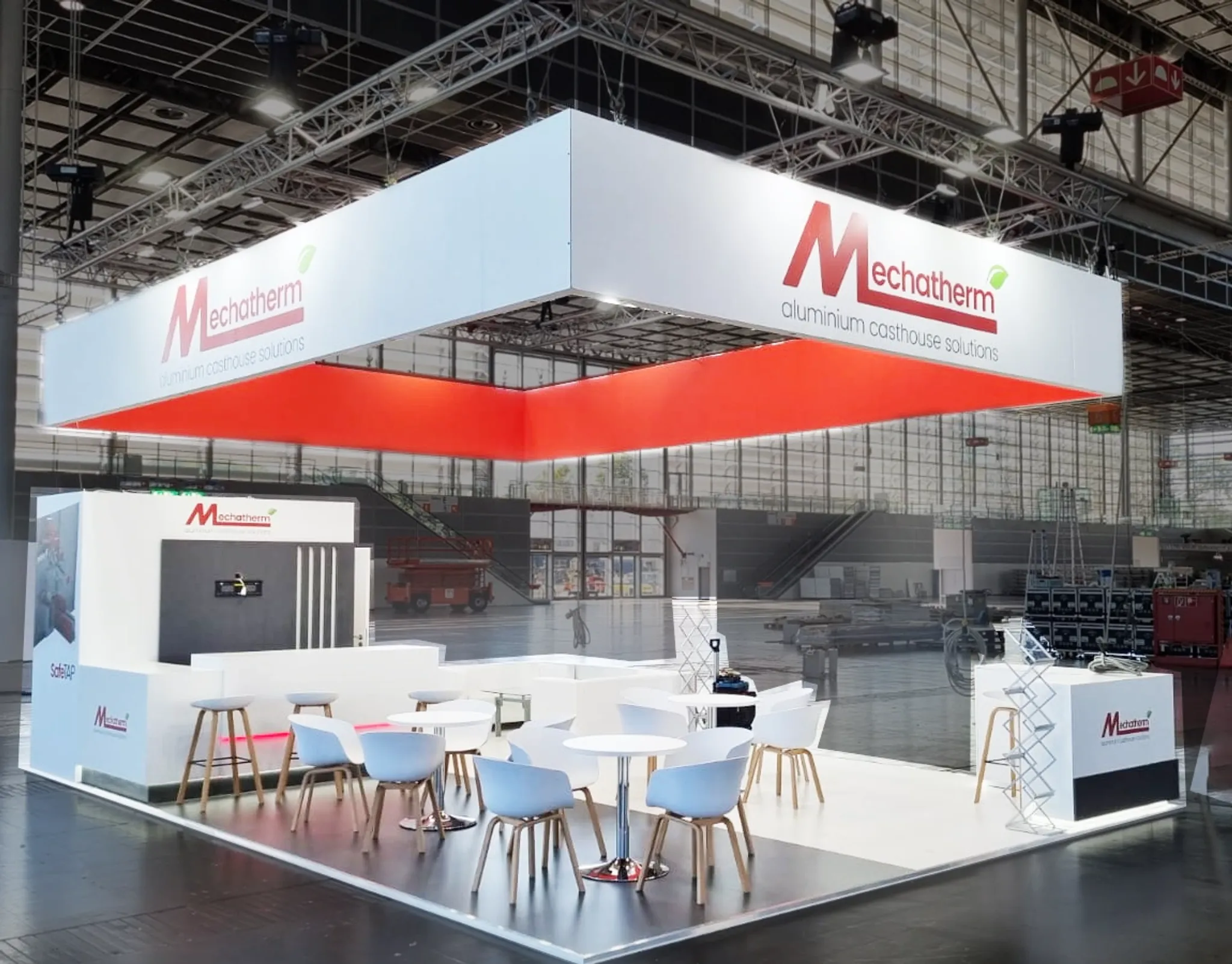 20x20 Island booth design by Triumfo