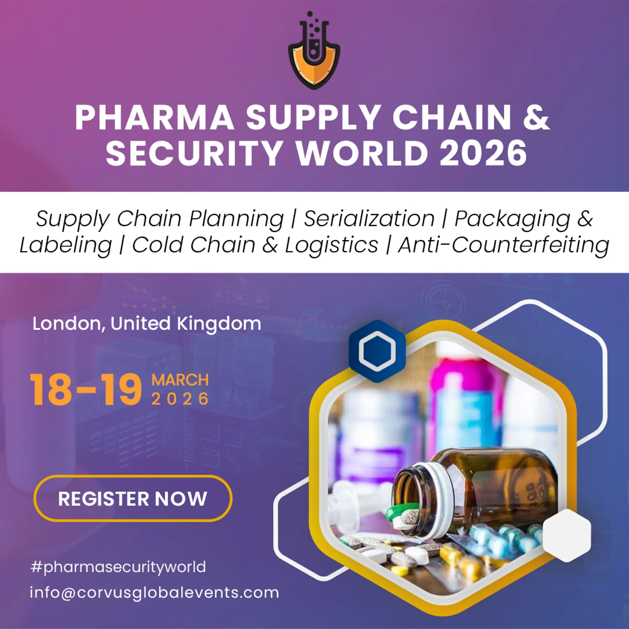 Pharma Supply Chain & Security World 2026