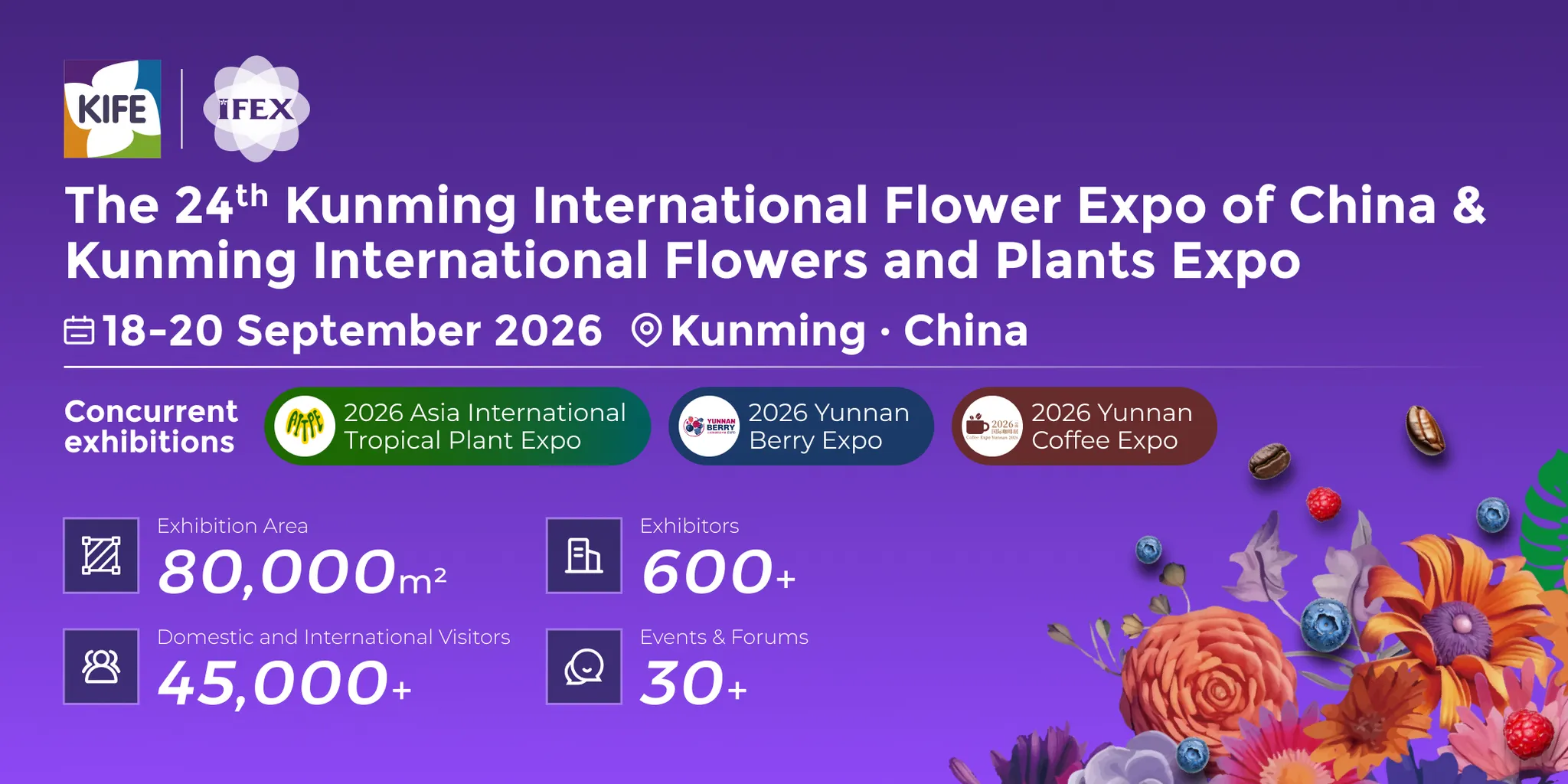 IFEX Kunming International Flowers & Plants Expo