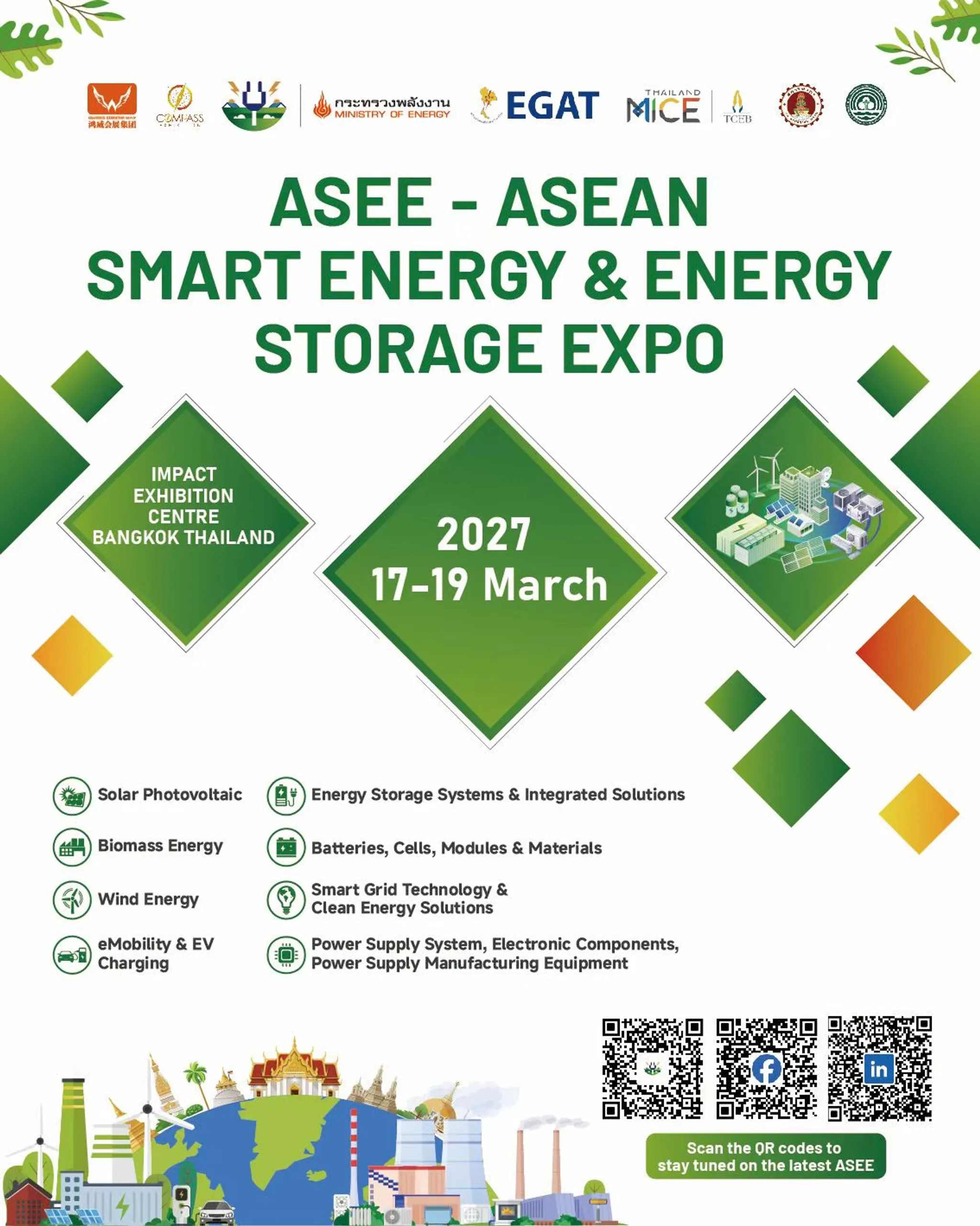 ASEE-ASEAN Smart Energy & Energy Storage Expo 2027