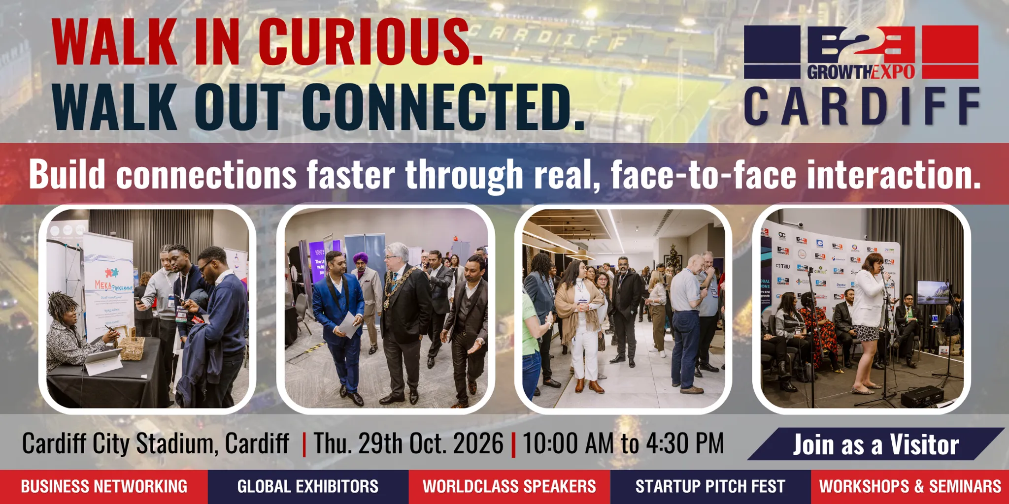Cardiff B2B Growth Expo 2026| Book Your Visitors Ticket At Premier B2B Show