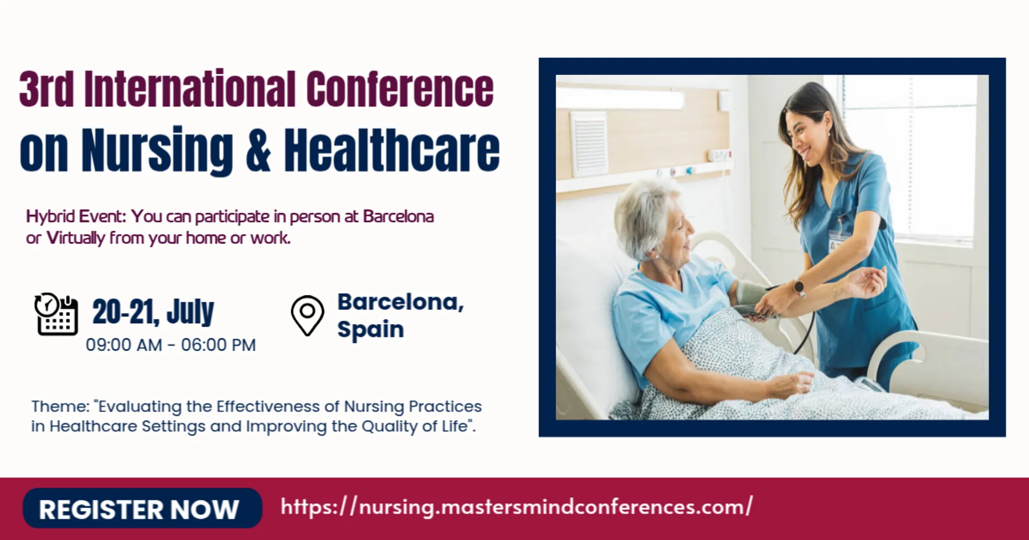 3rd International Conference on Nursing & Healthcare