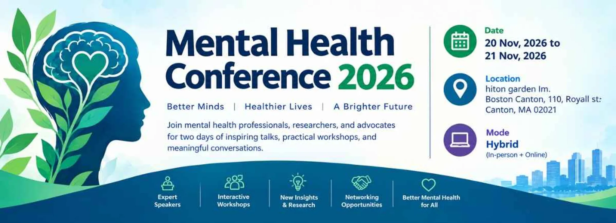 Mental Health Conference 2026 – Boston, USA