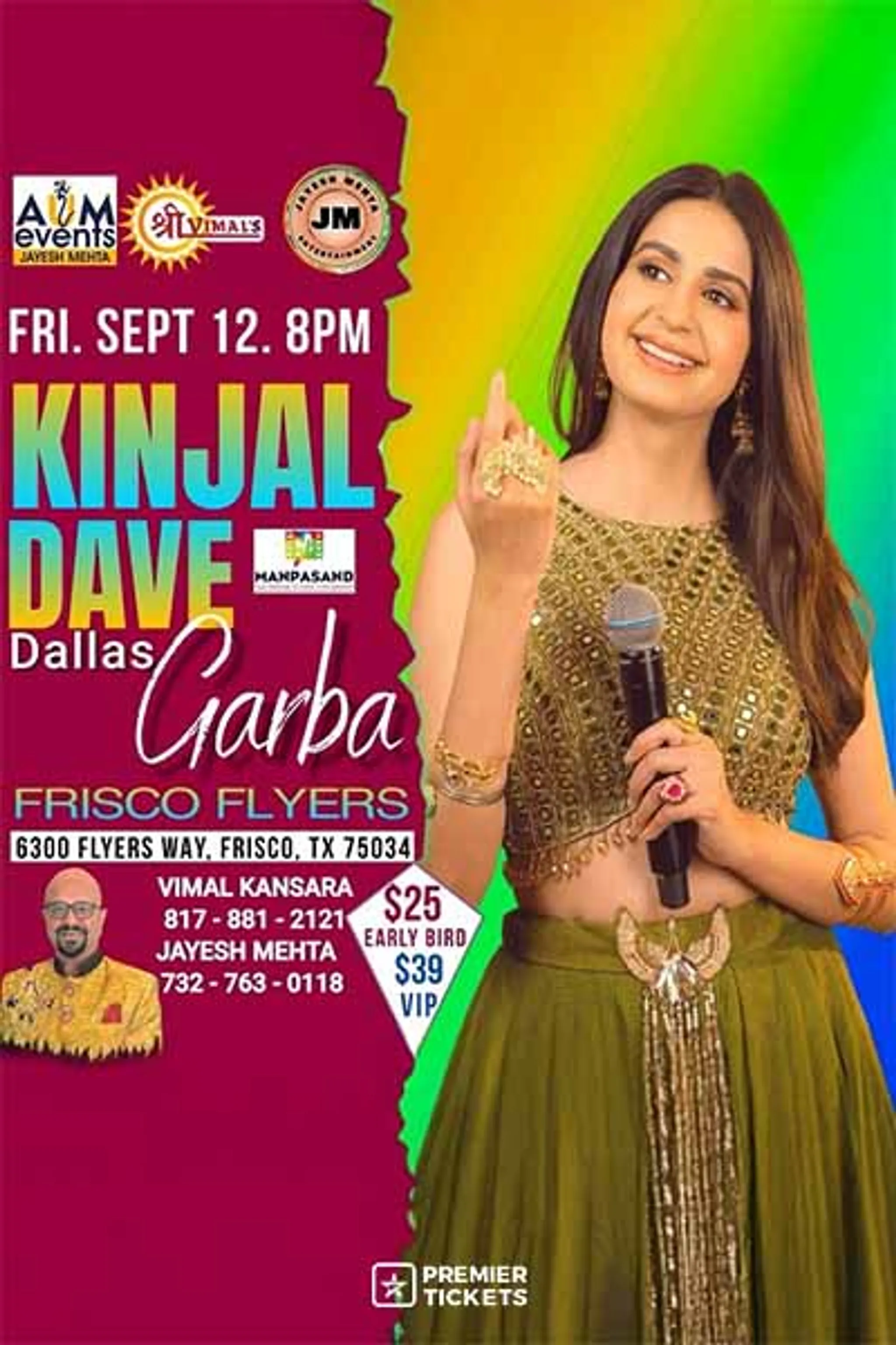 Kinjal Dave Garba Live 2025: Dandiya Beats Rock Dallas!