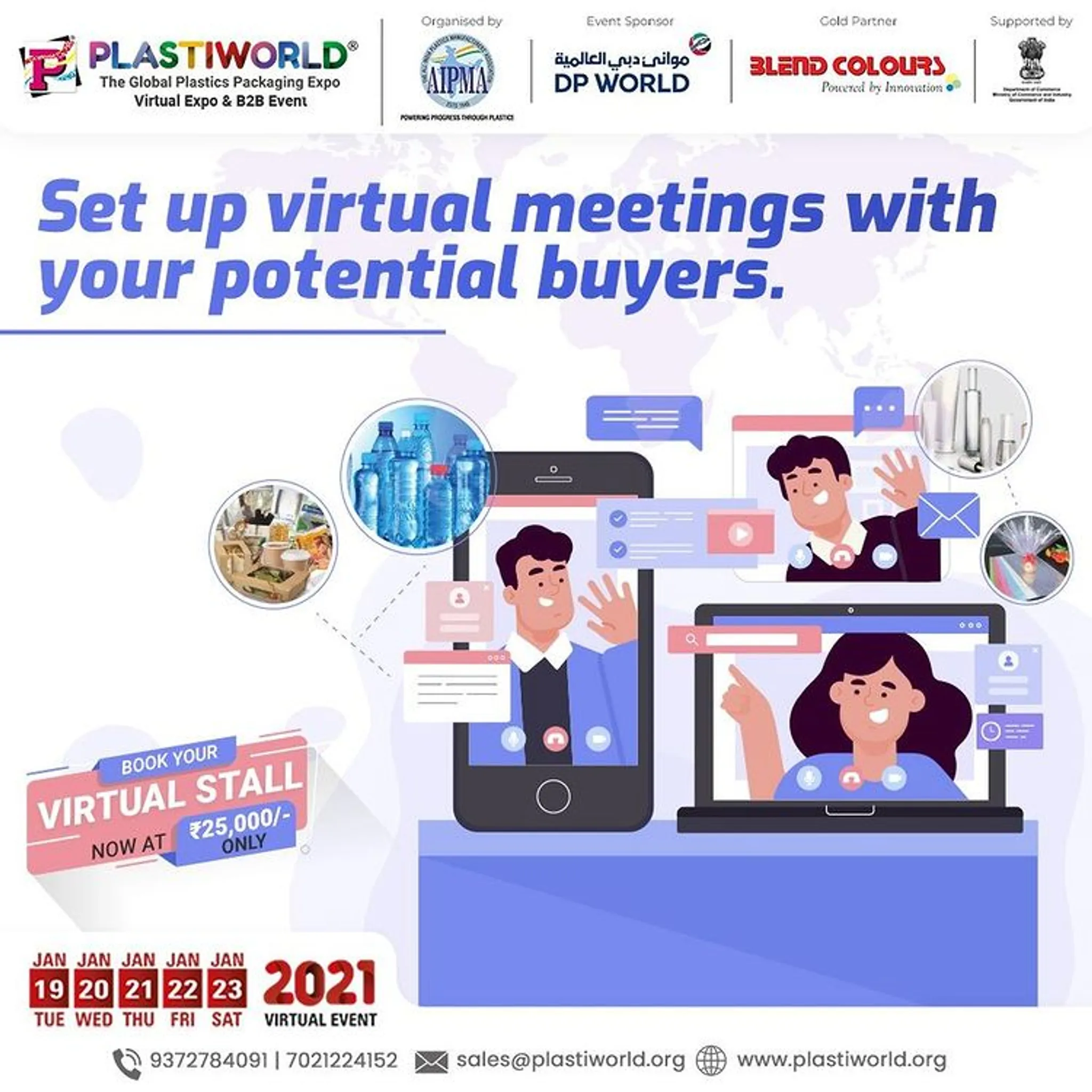 PLASTIWORLD INDIA: Global Plastics Packaging Virtual Expo & B2B Event
