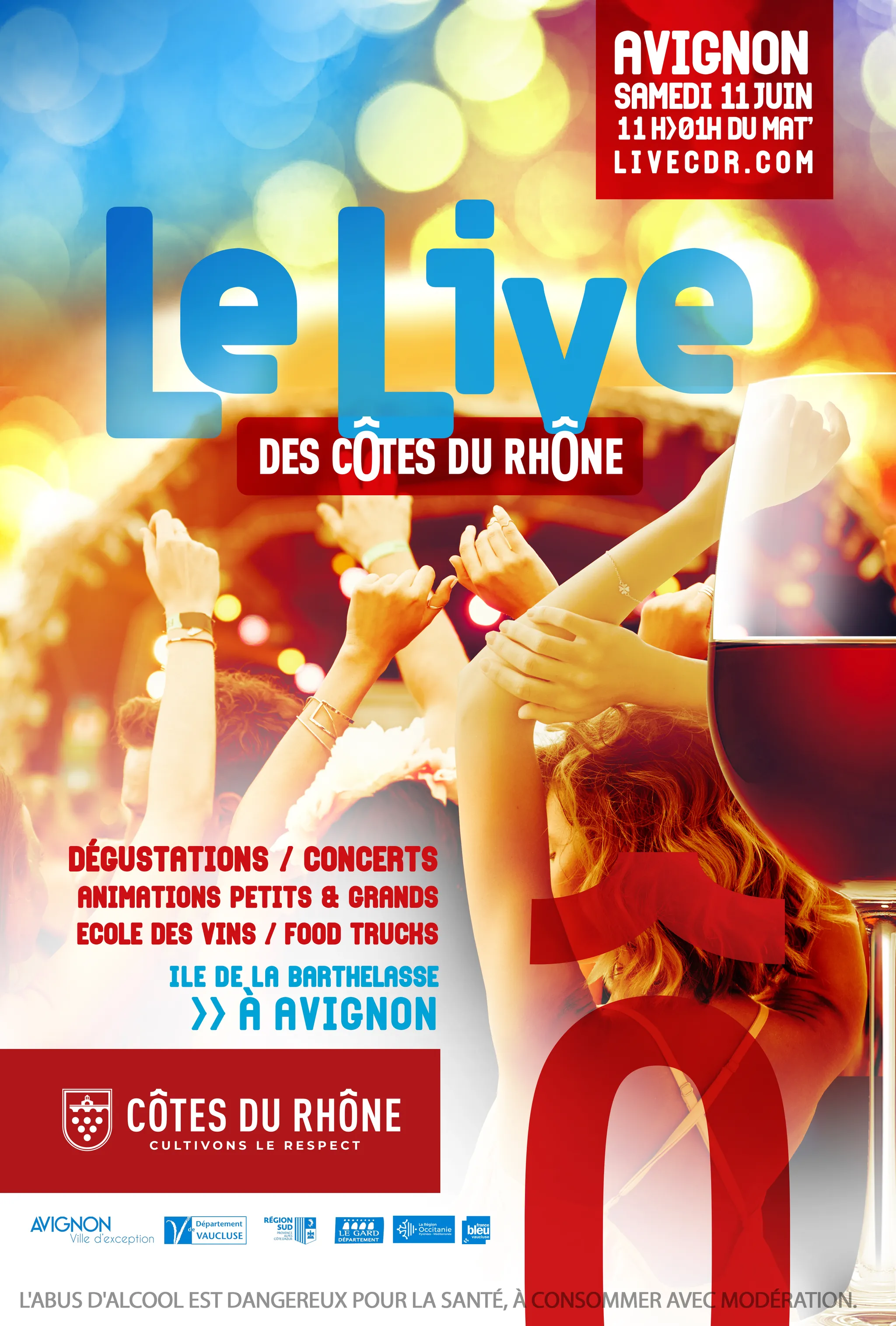 LE LIVE DES CÔTES DU RHÔNE