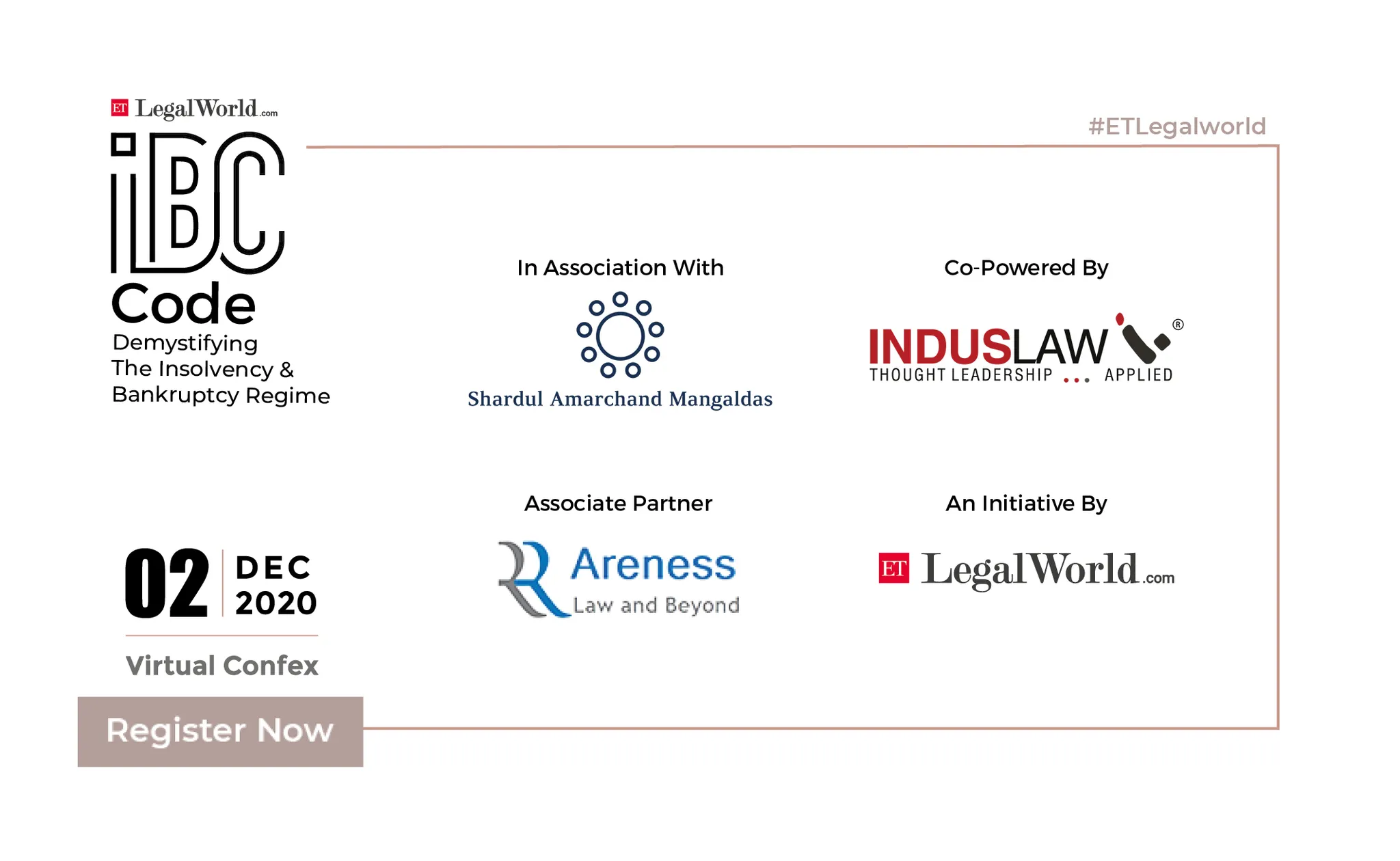 The Economic Times Legalworld 'IBC Code Virtual Confex'