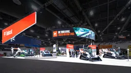 80x80 Island booth design by 3D Exhibits