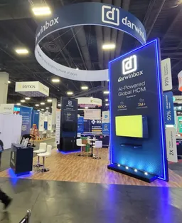 20x20 Island booth design by ABEX Exhibits