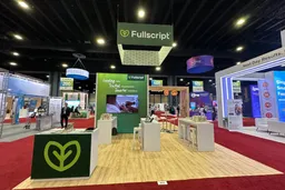 20x20 Island booth design by Arena Exhibits