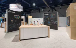 50x50 Island booth design by Art & Display