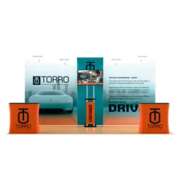 10x20 Inline booth design by Displays2Go