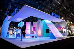 50x50 Island booth design by Exhibit People