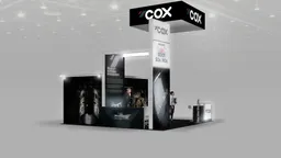 10x20 Peninsula booth design by Exhibit Studio