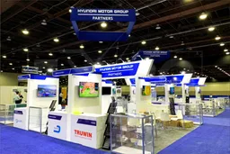 45x45 Pavilion booth design by Expo Stand Services USA