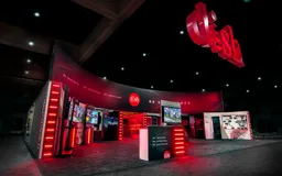 50x50 Island booth design by IGE Group