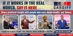 Cardiff B2B Growth Expo 2026| Become a Speaker At Premier B2B Show