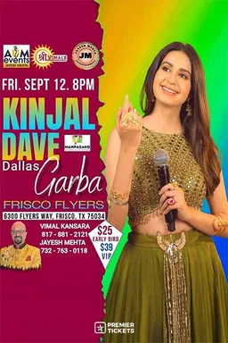 Kinjal Dave Garba Live 2025: Dandiya Beats Rock Dallas!
