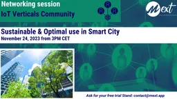 Sustainable & Optimal use in Smart City