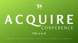 Acquire or Be Acquired Conference
