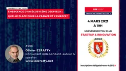 Emergence of a deeptech ecosystem: what place for France and Europe?