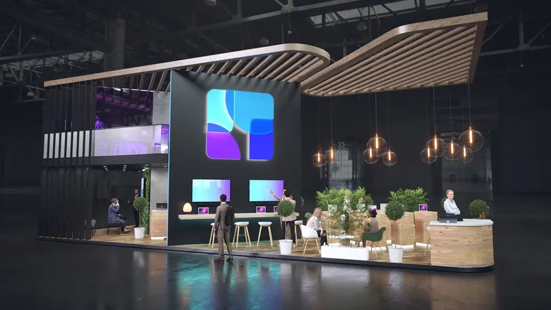 【Creative Booth Design】 Best 20x20 Trade Show Booth Design Examples for 2025